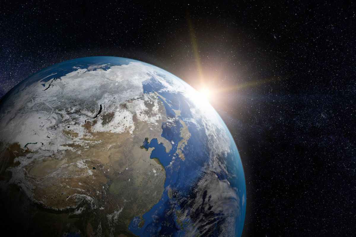 La Terra dalla forma sferica