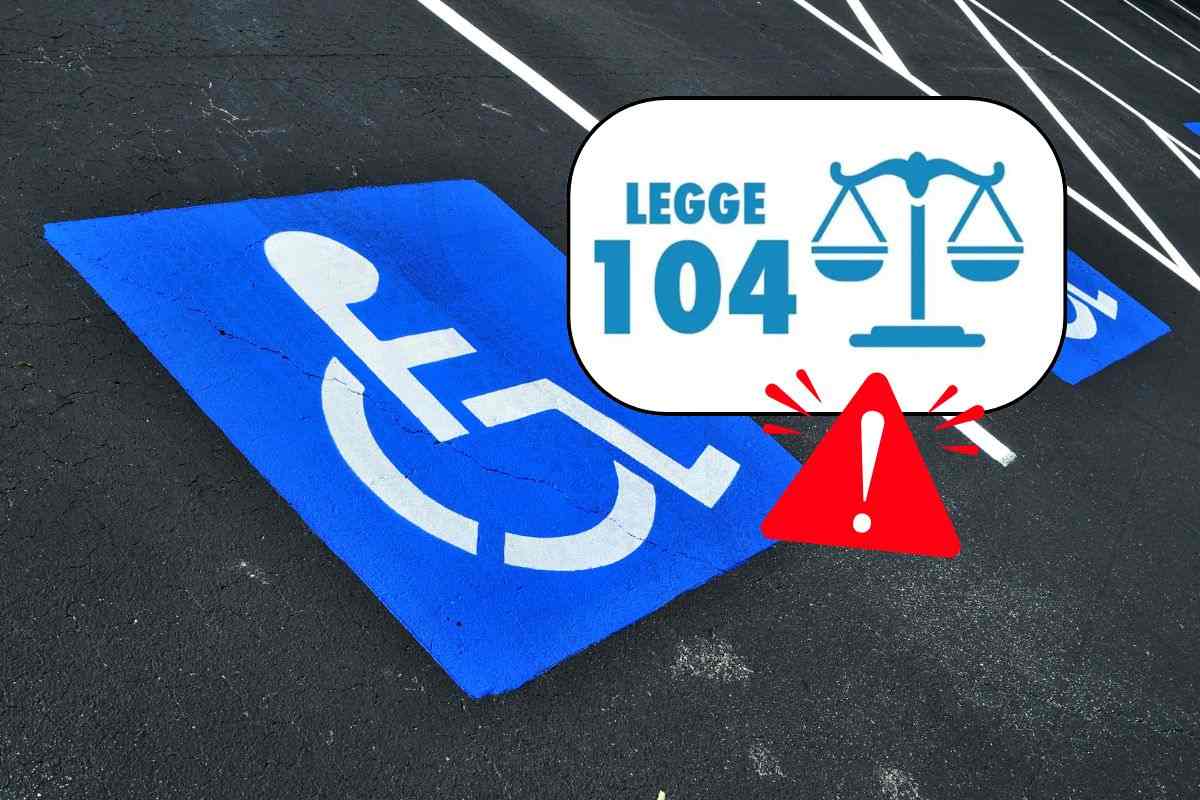 Parcheggio destinato alle persone disabili