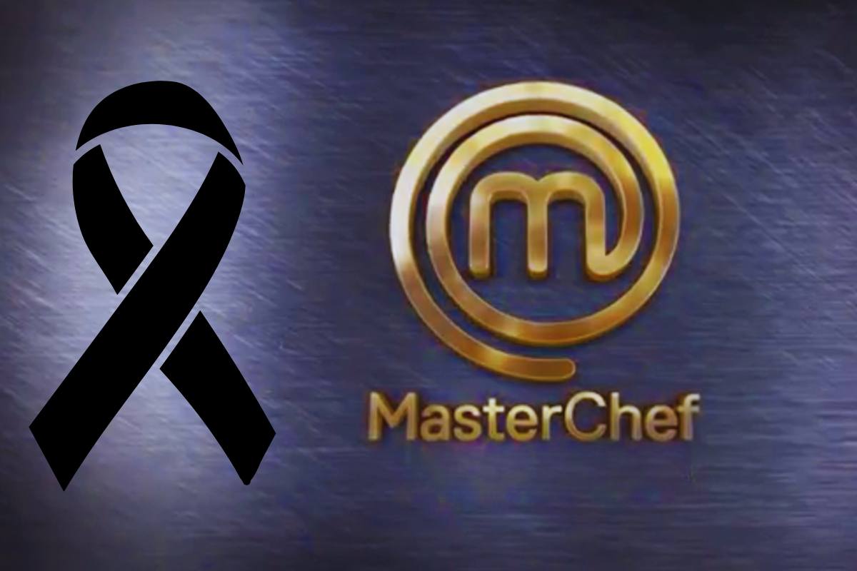 grafica lutto locandina masterchef