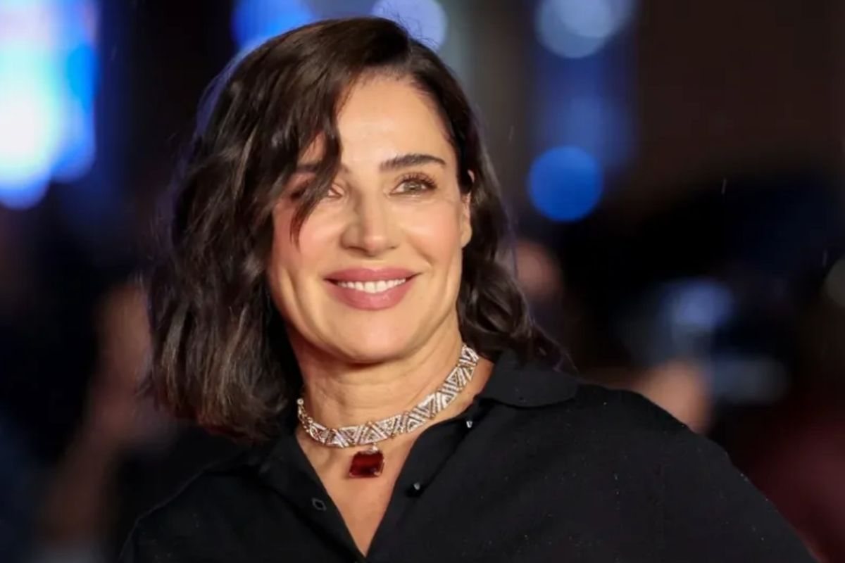 L'attrice Luisa Ranieri alla presentazione del film