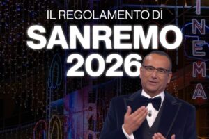 screen facebook sanremo 2025 con carlo conti