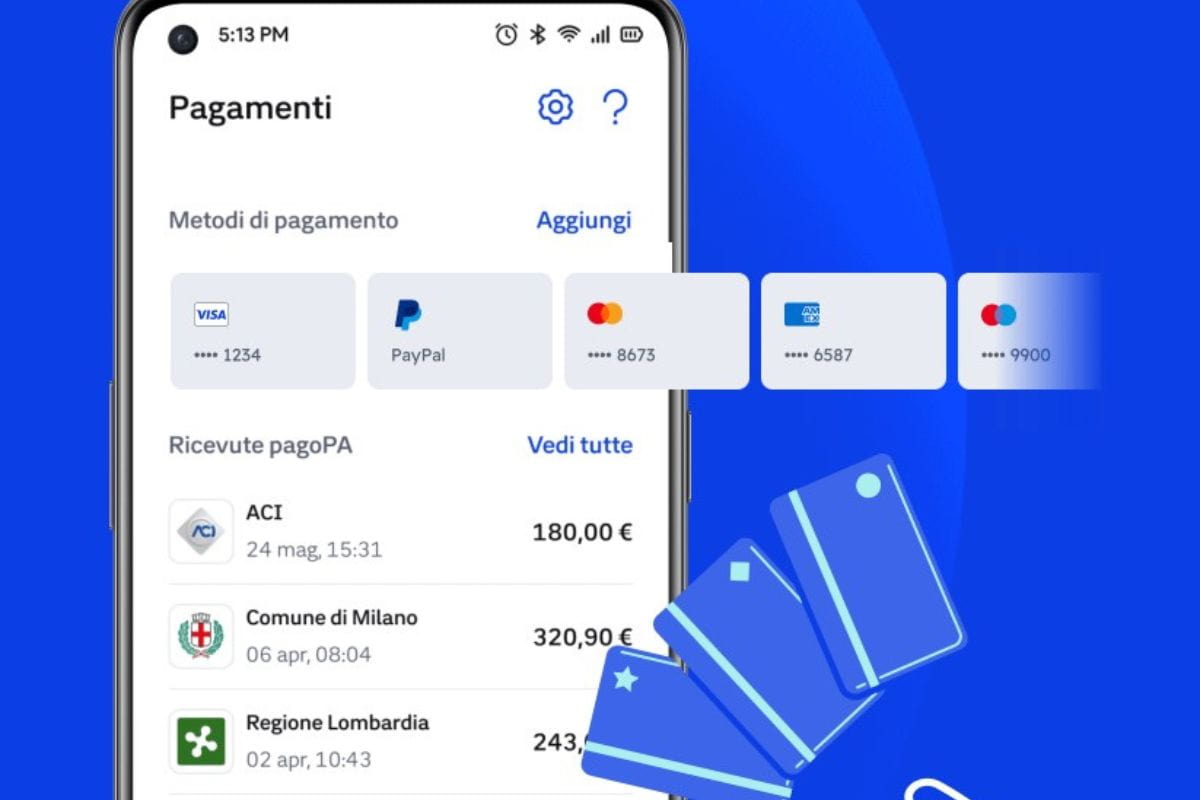 screen sito ufficiale app IO pagamento a rate