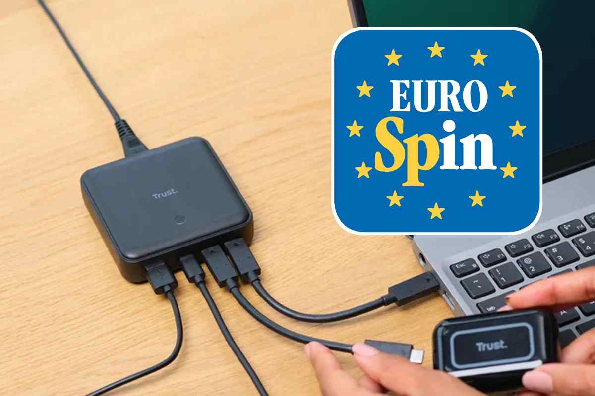 Caricatore da tavolo Trust Maxo da Eurospin