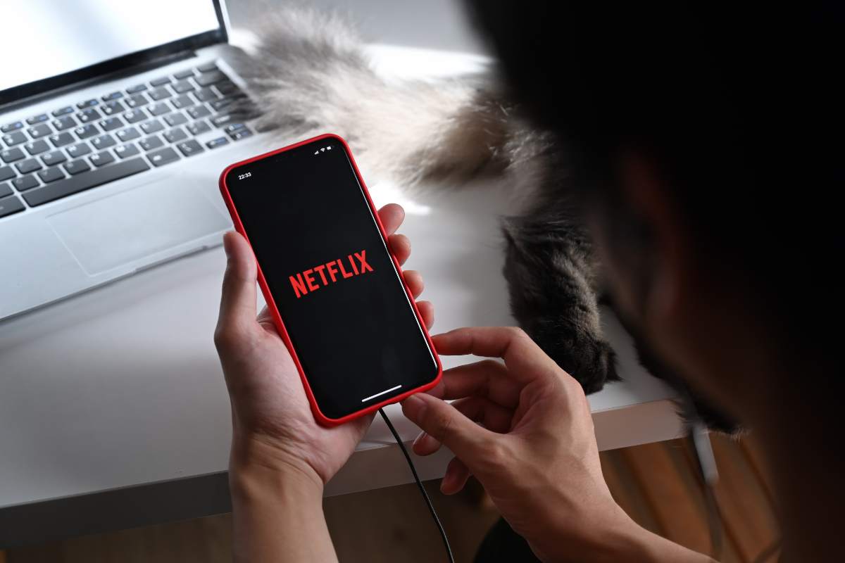 smartphone con netflix